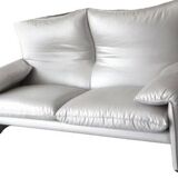 2-seater sofa Cassina Maralunga Vico Magistretti High-end sofa