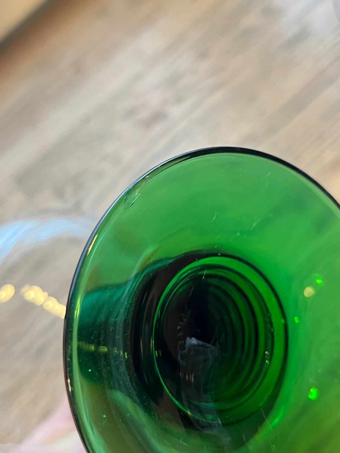 Vintage wine glasses