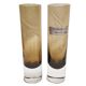 Smoked glass flutes pierre schneider