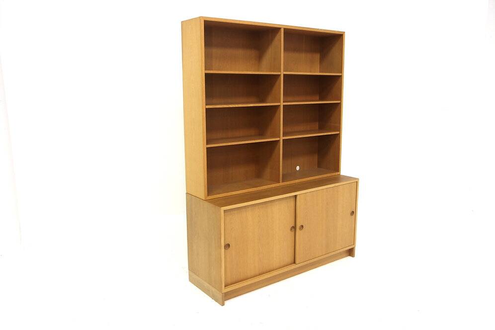 Bibliothèque scandinave en chêne "öresund", Børge Mogensen, Suède, 1960