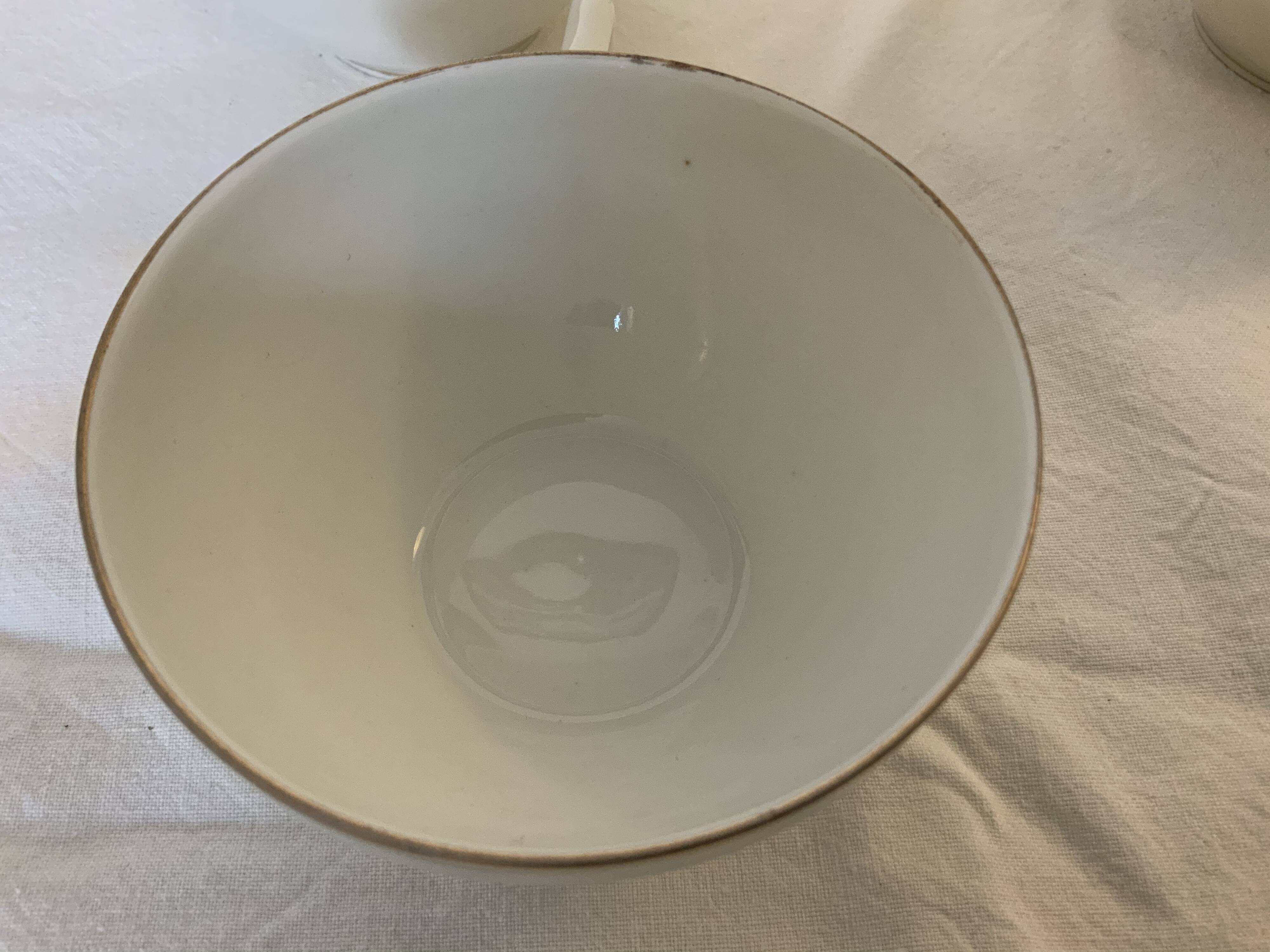 Limoges porcelain coffee service