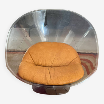 Raphaël Raffel fireside chair 1970