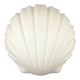 Shell-Shaped Opaline Glass Wall Light from Limburg, Germany, 1970s