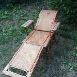Rattan lounge chair