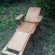 Rattan lounge chair