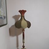 Handmade onyx stand lamp and abt-jour