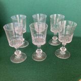 6 glasses of old wine