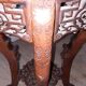 Small far eastern pedestal table