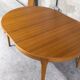 Vintage teak Scandinavian table from the 1960s.