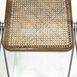 RARE chaise pliante vintage Plia Cane par Giancarlo Piretti pour Castelli | L'ère spatiale italienne | années 1960