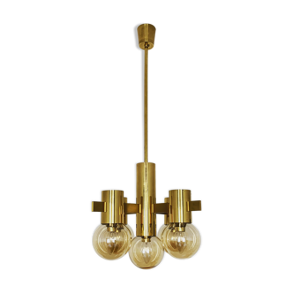 Swedish brass chandelier model 1892 by Hans Agne Jakobsson