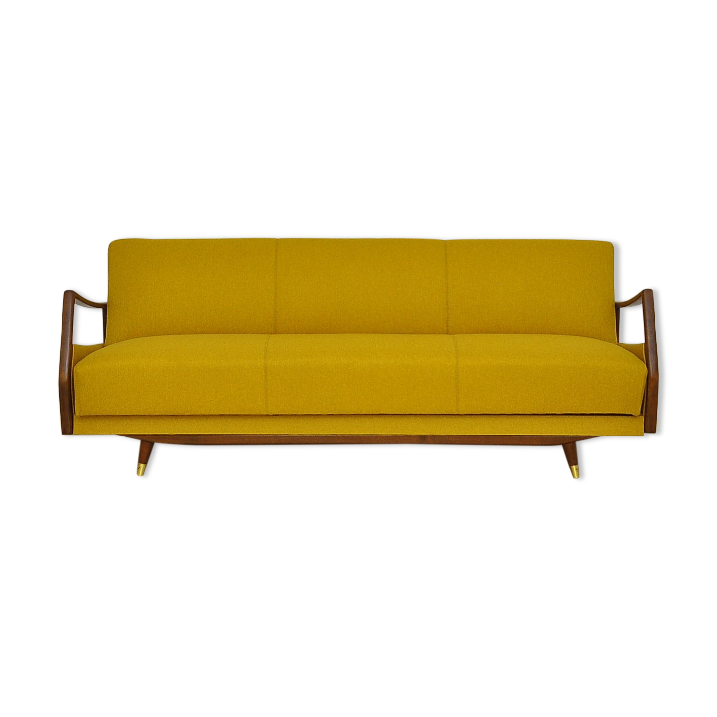 Daybed Sofa with fold-out function, 1950s