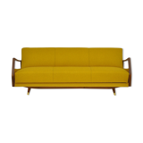 Daybed Sofa with fold-out function, 1950s