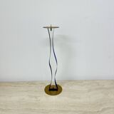 Lucite Cec Lepage style lucite candle stick , 1980s