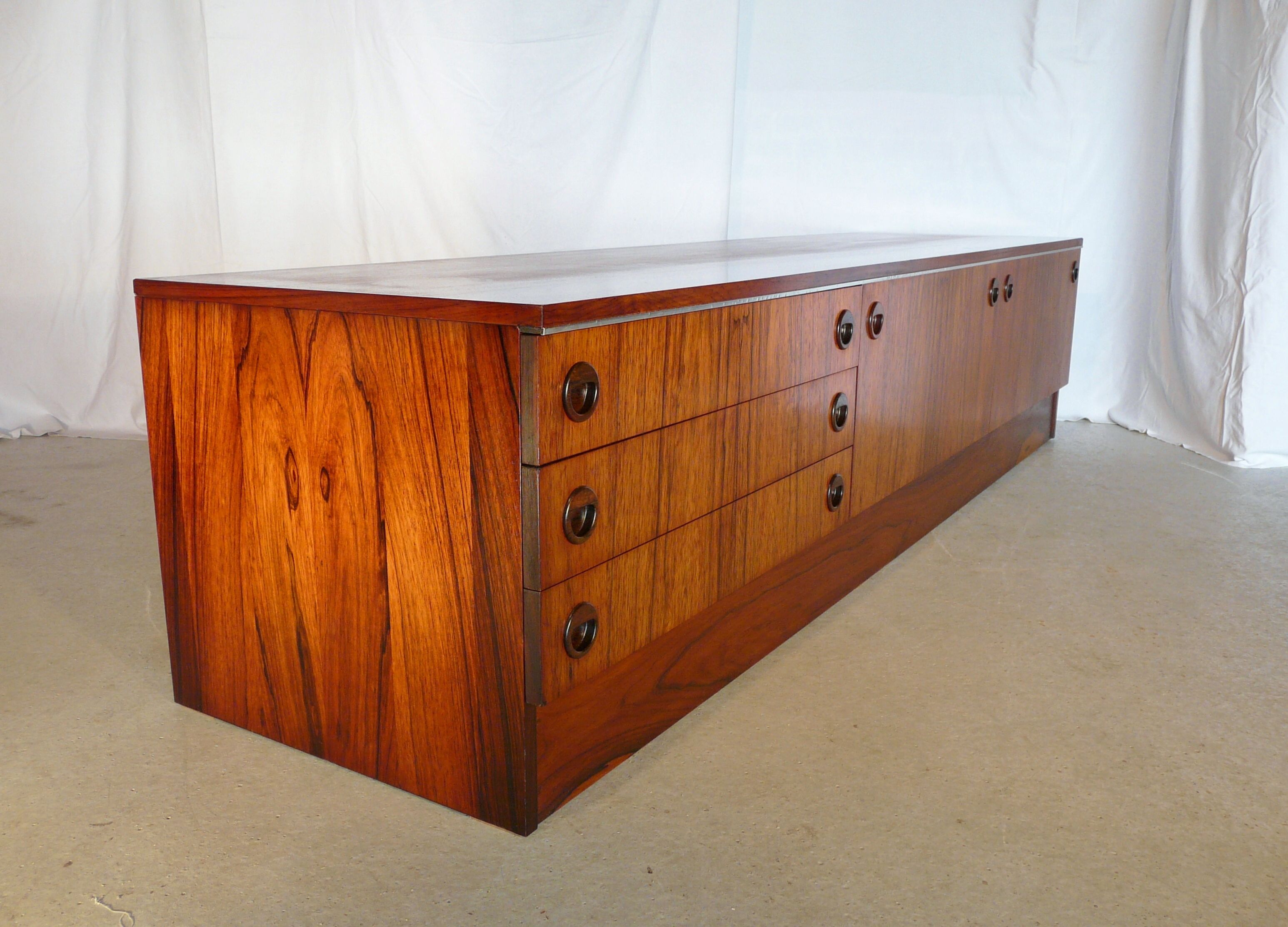 Scandinavian rosewood enfilade