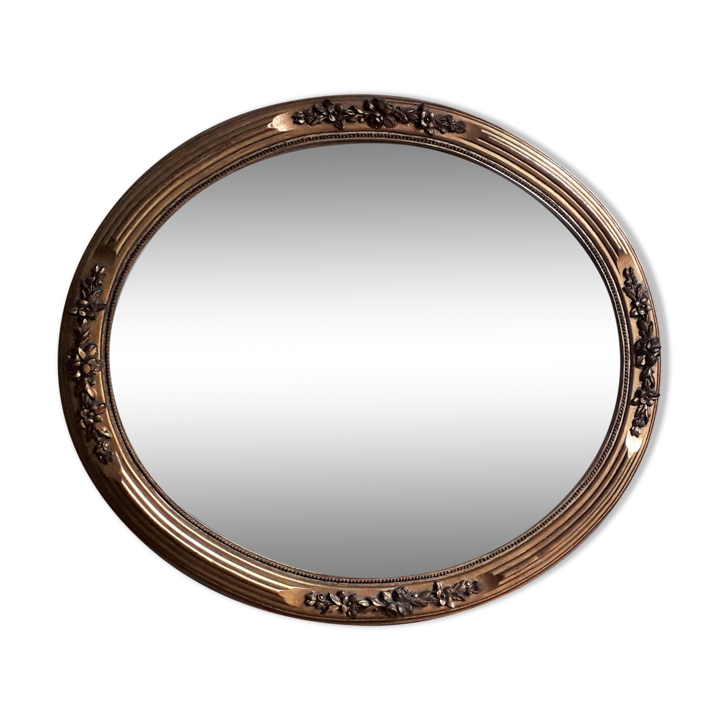 Golden mirror - 58x67cm