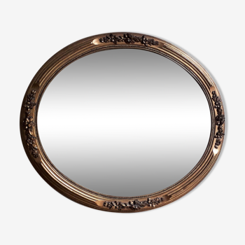Golden mirror - 58x67cm