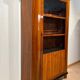 Biedermeier Bookcase in Walnut & Glass, Austria, 1825