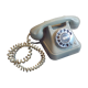 Swiss vintage dial phone in Bakelite