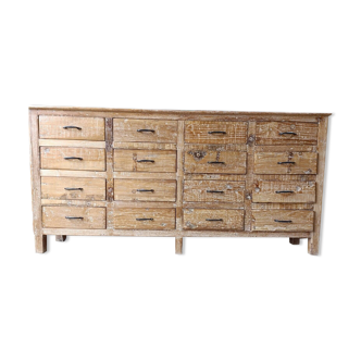 Teak cabinet drawers