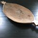 Pineapple-shaped wooden dish