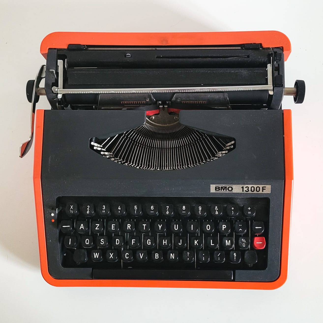 BMO 1300F Orange typewriter