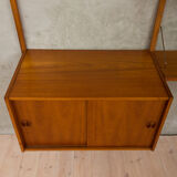 Poul Cadovius teak wall unit, Denmark, 60s