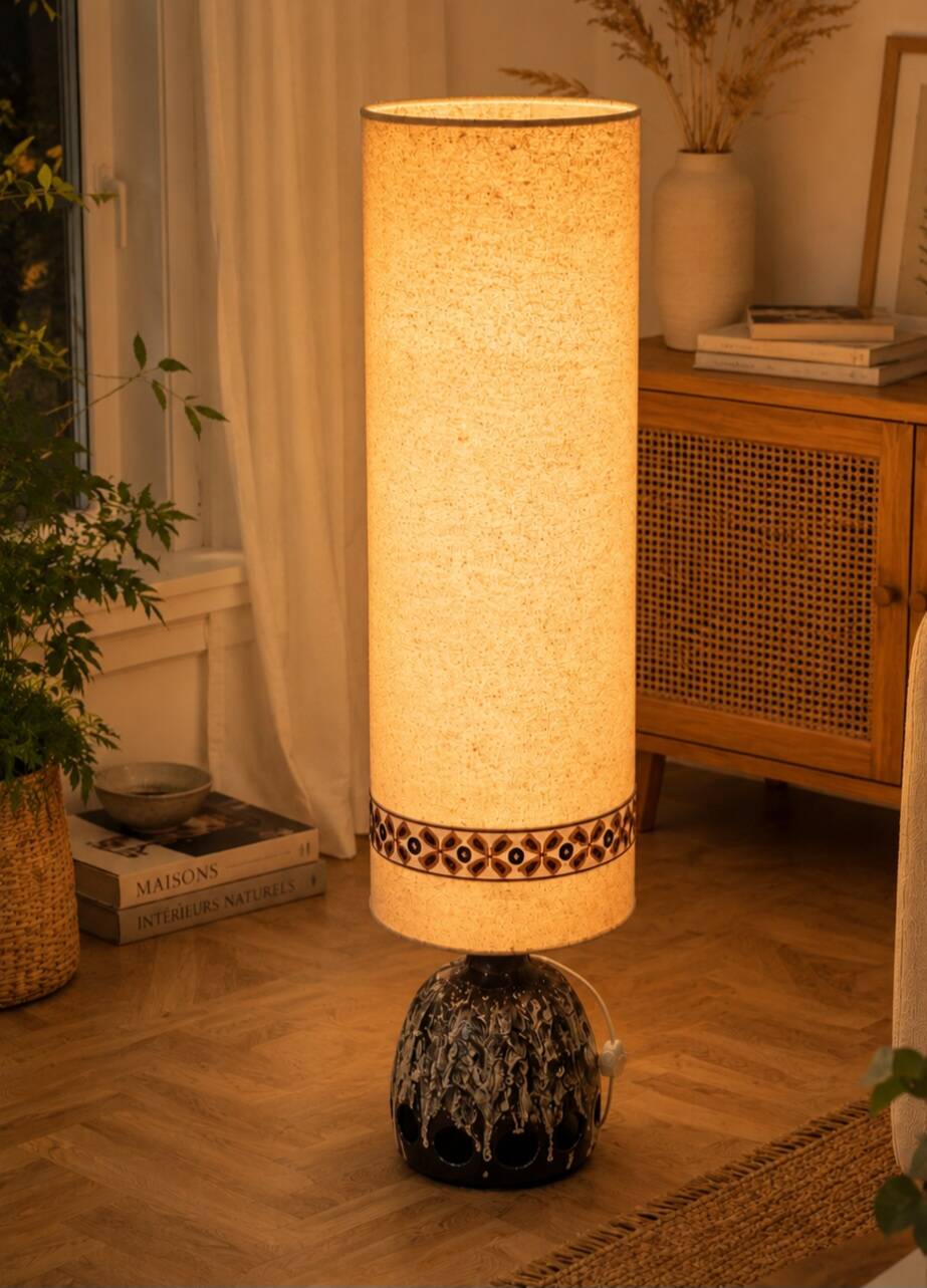 Fatlava solar lamp W-Germany 579 50 vintage