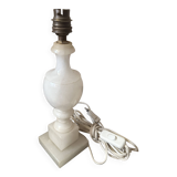 Alabaster lamp base