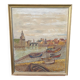 Framed oil on canvas signed Fernando dated 1968 L 50 cm