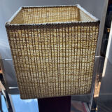 Scandinavian lamp in teak and rope years 60-70