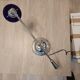 Desk lamp, with a balance, touch-sensitive