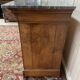 Commode époque Louis Philippe en acajou clair et marbre gris