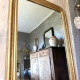 Antique Louis-Philippe mirror, 19th century.