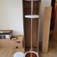 Floor lamp, Equatore, L, copper, H175cm - Fontana Arte