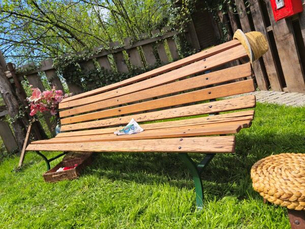 Ancien banc public