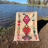 Berber wool rug decorated 200cm x 300cm