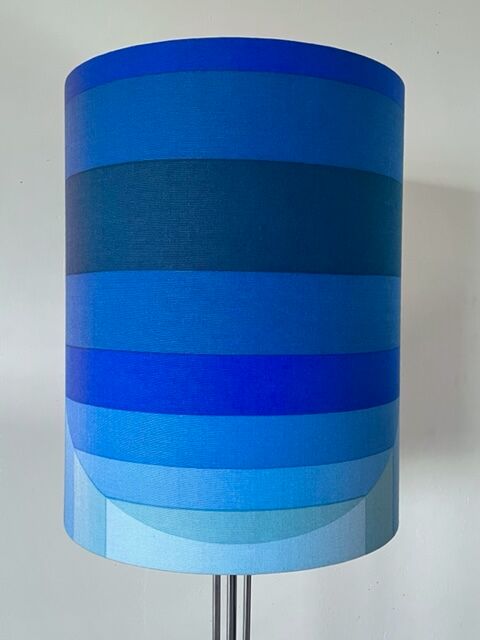 Lampshade Neptune H45 D35 - vintage fabric