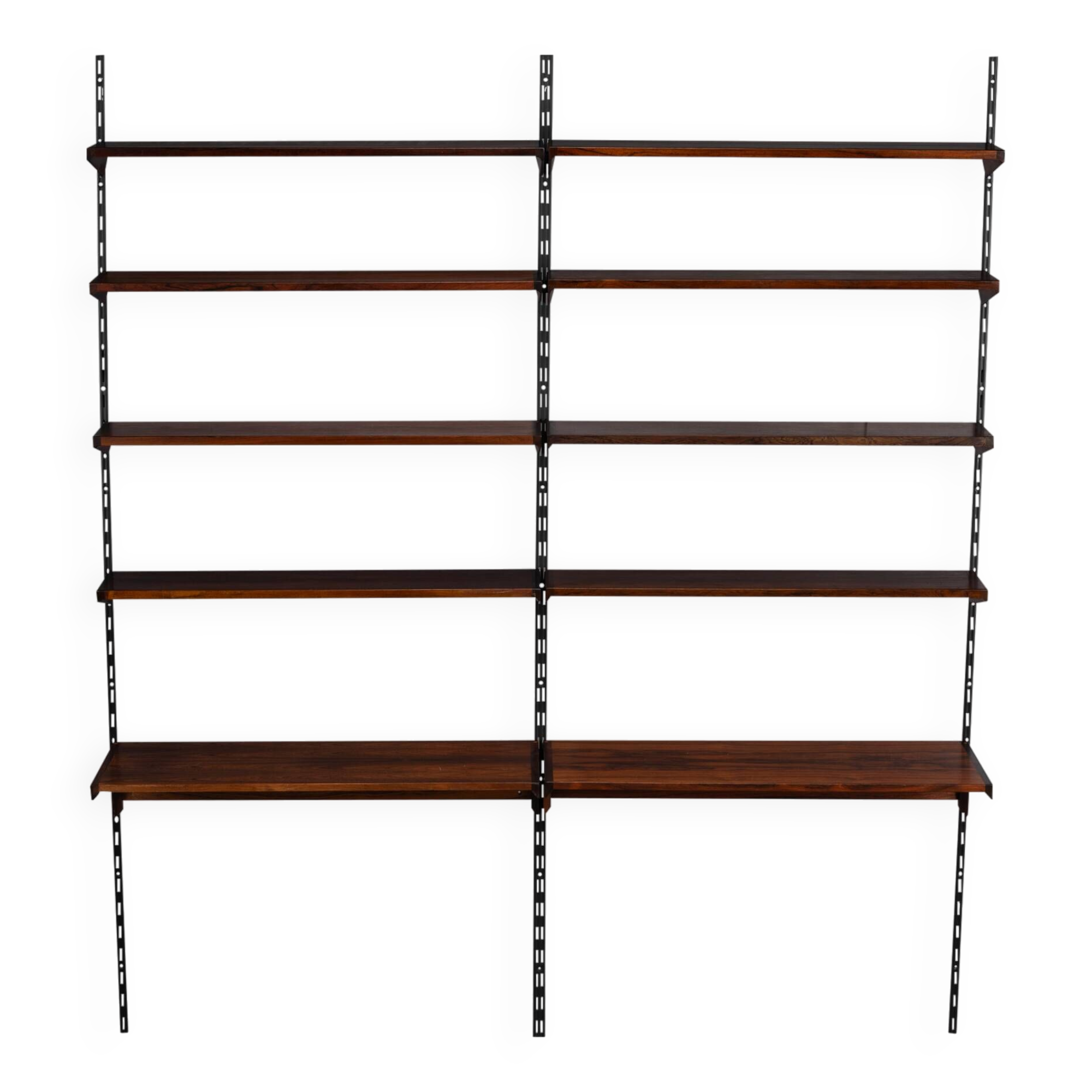 Reol System in Rosewood by Kai Kristiansen for FM Mobler, 1960s