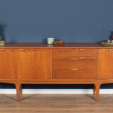 Retro teak 1960s long jentique classic mid century sideboard