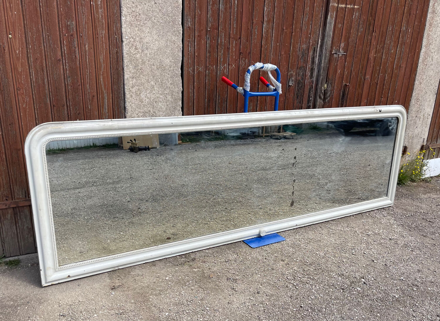 Mirror Louis-Philippe width 297 cm x height 91 cm