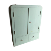 Patinated medicine cabinet