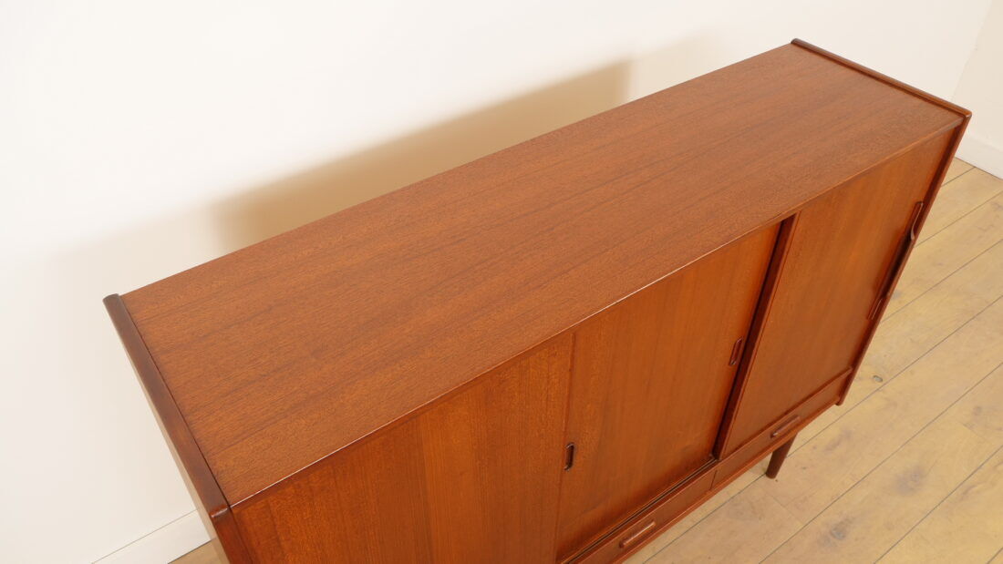 Buffet vintage | Armoire murale | Teck | 154 cm
