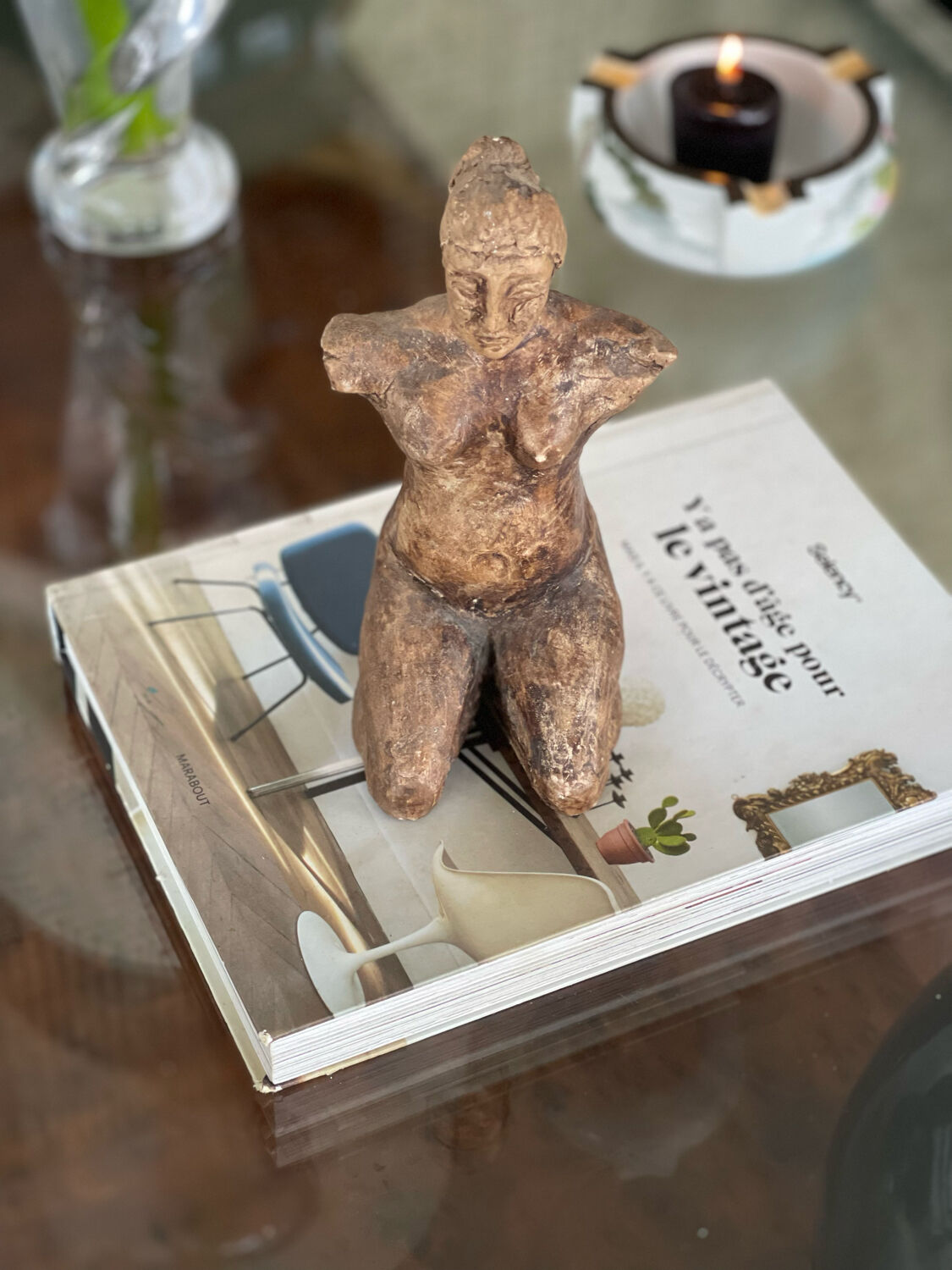 Stone statuette