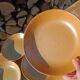 Deep stoneware plate