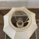 Antique Baccarat Crystal Twisted Bedside Lamp