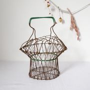 Panier à oeufs vintage