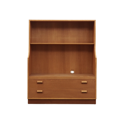 Bibliothèque en frêne, design danois de Børge Mogensen 1970