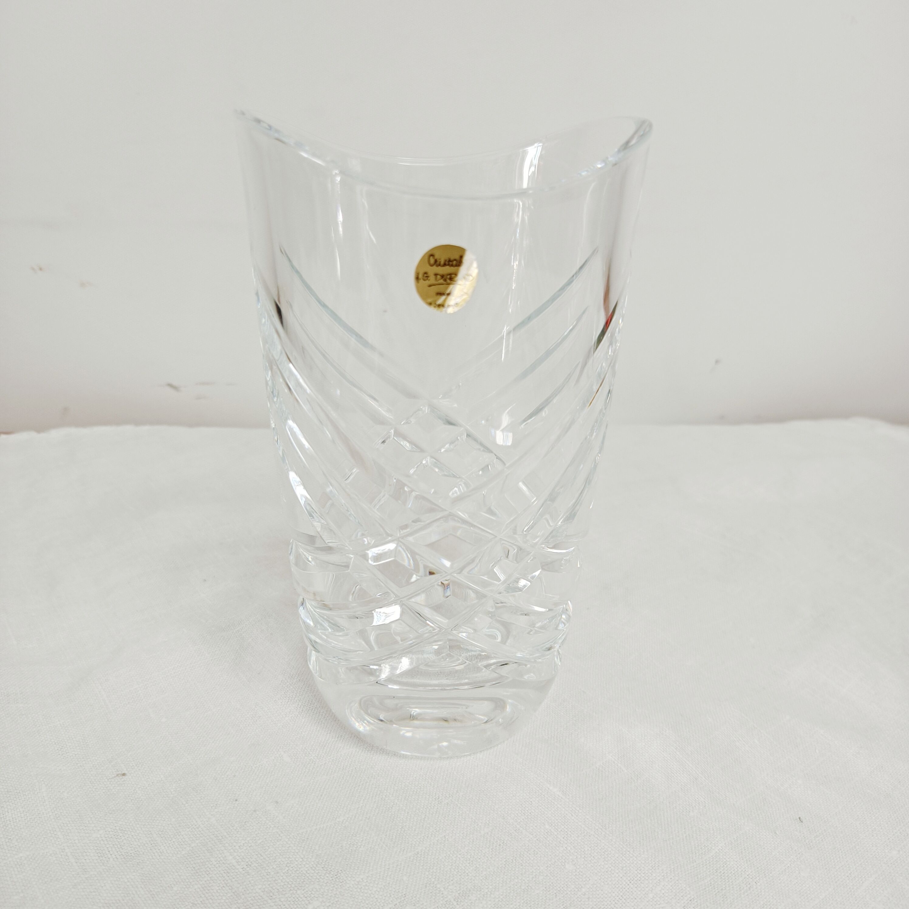 JG Durand crystal vase