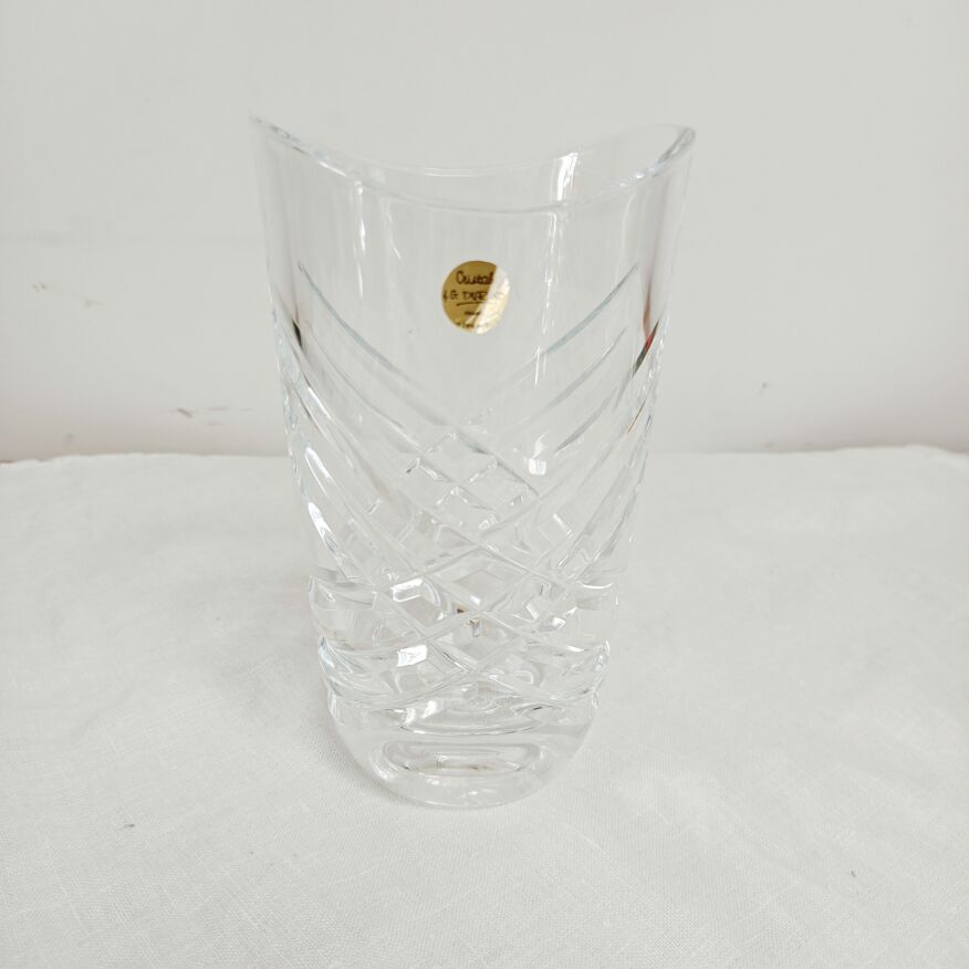Vase en cristal JG Durand | Selency